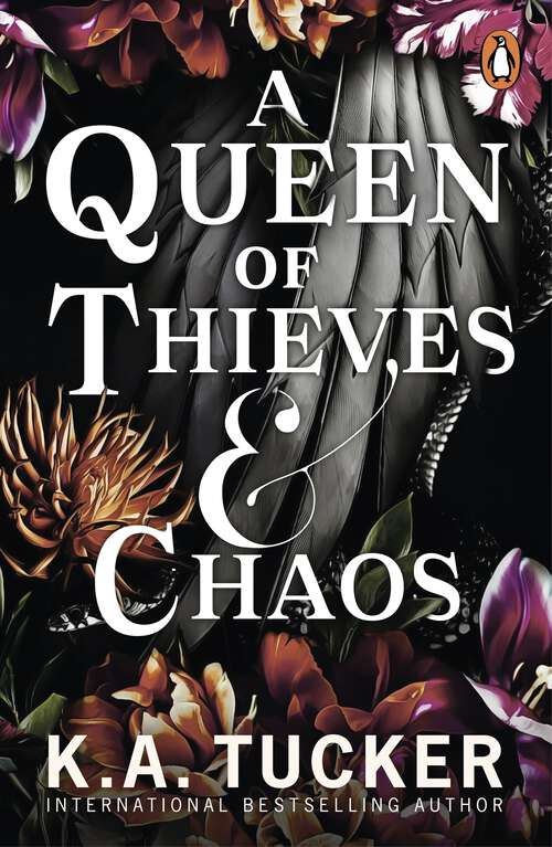 Book cover of A Queen of Thieves and Chaos (Fate & Flame #3)