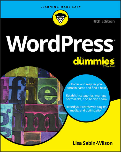 Book cover of WordPress For Dummies (8) (In A Day For Dummies Ser. #48)