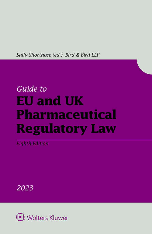 Book cover of Guide to EU and UK Pharmaceutical Regulatory Law