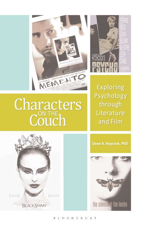 Book cover of Characters on the Couch: Exploring Psychology through Literature and Film