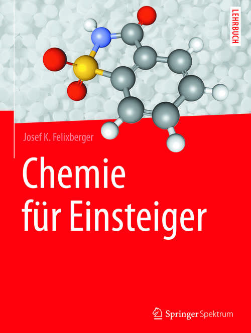 Book cover of Chemie für Einsteiger (1. Aufl. 2017)