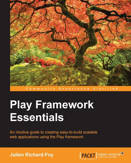 Book cover of Play Framework Essentials
