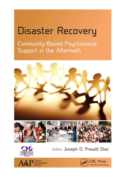 Book cover of Disaster Recovery: Community-Based Psychosocial Support in the Aftermath