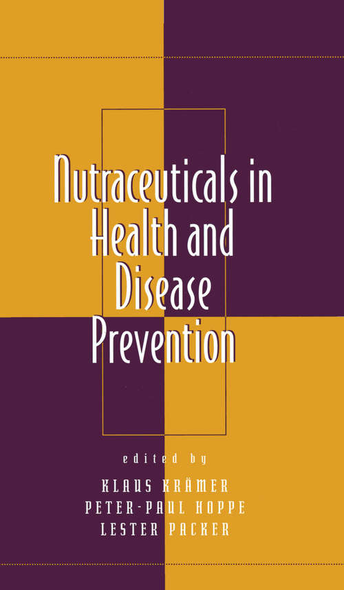Book cover of Nutraceuticals in Health and Disease Prevention