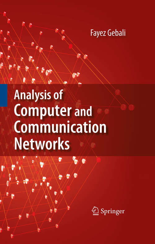 Book cover of Analysis of Computer and Communication Networks (2008)