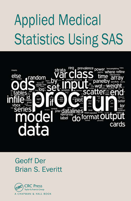 Book cover of Applied Medical Statistics Using SAS (2)