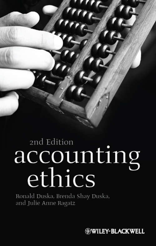 Book cover of Accounting Ethics (2) (Foundations of Business Ethics)