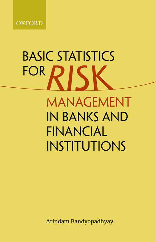 Book cover of Basic Statistics for Risk Management in Banks and Financial Institutions