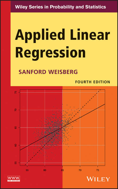 Book cover of Applied Linear Regression (4) (Wiley Series in Probability and Statistics)