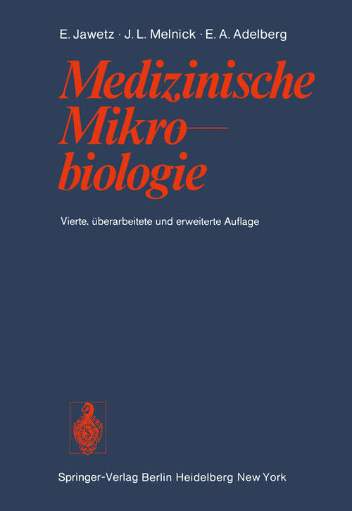 Book cover of Medizinische Mikrobiologie (4. Aufl. 1977)