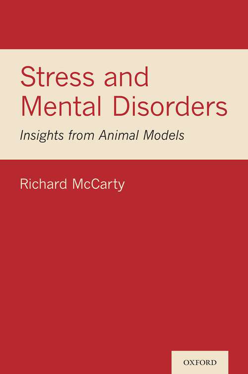 Book cover of Stress and Mental Disorders: Insights from Animal Models