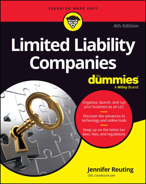 Book cover of Limited Liability Companies For Dummies (4)