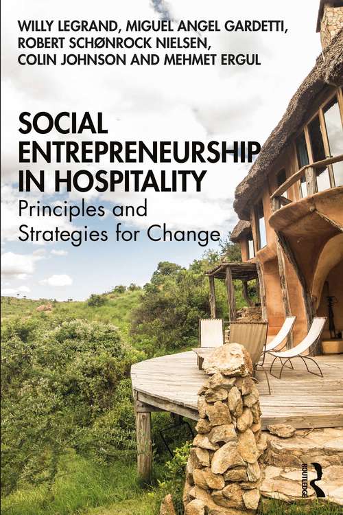 Book cover of Social Entrepreneurship in Hospitality: Principles and Strategies for Change