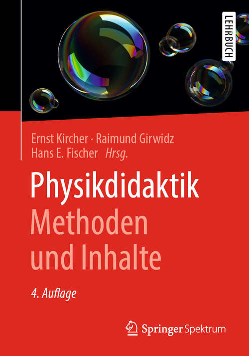 Book cover of Physikdidaktik | Methoden und Inhalte (4. Aufl. 2020)
