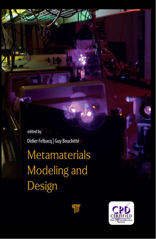 Book cover of Metamaterials Modelling and Design