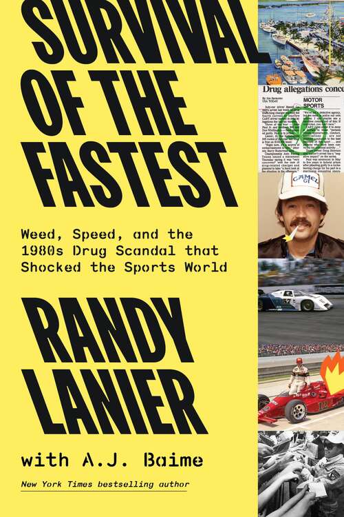 Book cover of Survival of the Fastest: Weed, Speed, and the 1980s Drug Scandal  that Shocked the Sports World