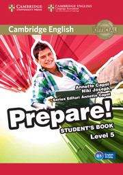 Book cover of Cambridge English Prepare! Level 5. Student's Book. Per Le Scuole Superiori. Con Espansione Online (PDF) (Cambridge English Prepare! Ser.)