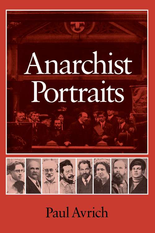 Book cover of Anarchist Portraits