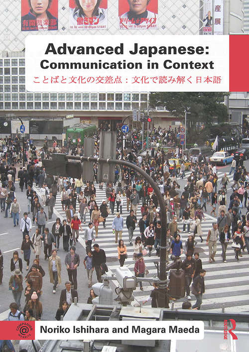 Book cover of Advanced Japanese: Communication in Context