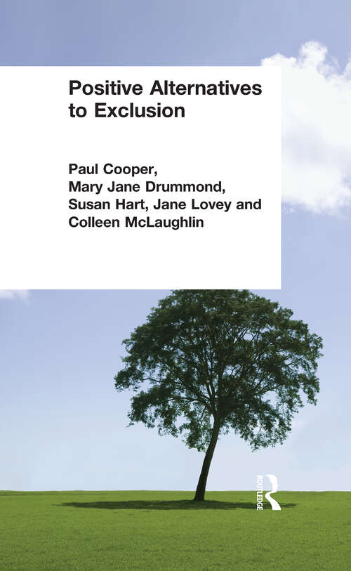 Book cover of Positive Alternatives to Exclusion