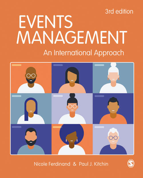 Book cover of Events Management: An International Approach (Third Edition)
