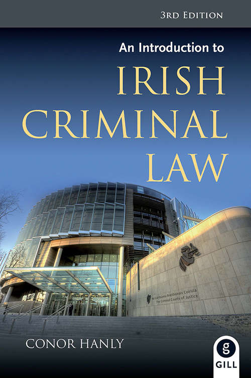 Book cover of An Introduction To Irish Criminal Law (PDF) (3)