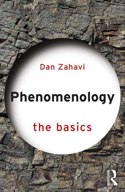 Book cover of Phenomenology: The Basics (The Basics)