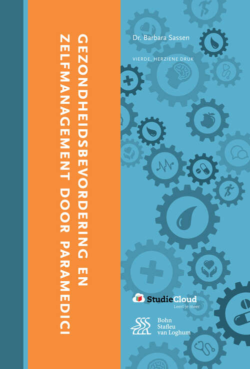 Book cover of Gezondheidsbevordering en zelfmanagement door paramedici (4th ed. 2016)