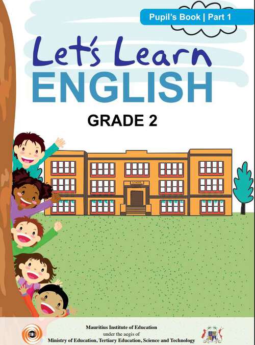 Book cover of Let’s Learn English Part-1 - Pupil's Book class 2 - MIE