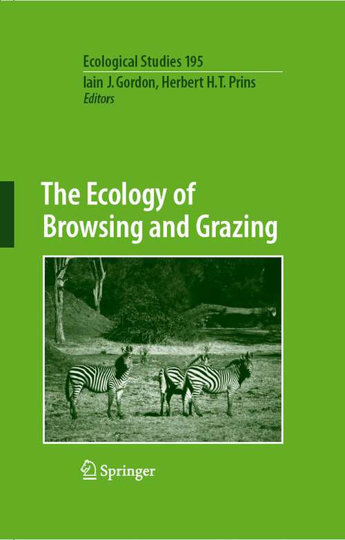 Book cover of The Ecology of Browsing and Grazing (2008) (Ecological Studies #195)