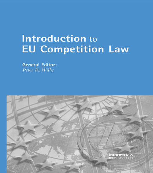 Book cover of Introduction to EU Competition Law