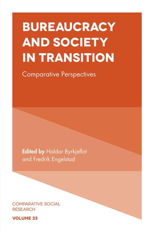 Book cover of Bureaucracy and Society in Transition: Comparative Perspectives (Comparative Social Research #33)