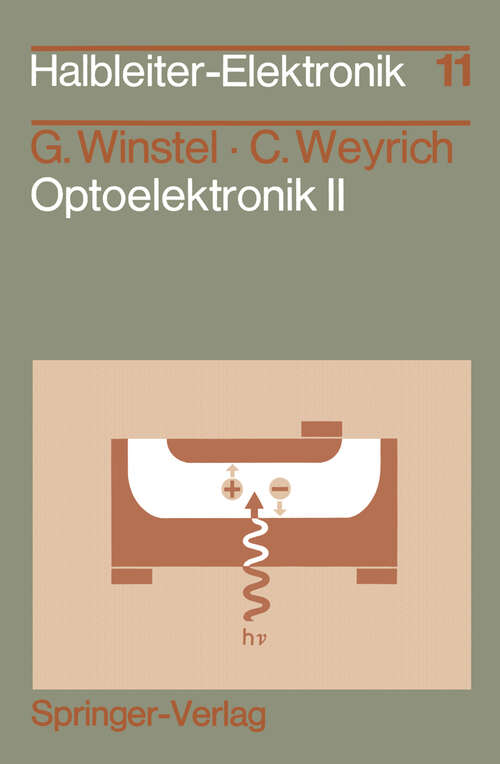 Book cover of Optoelektronik II: Photodioden, Phototransistoren, Photoleiter und Bildsensoren (1986) (Halbleiter-Elektronik #11)