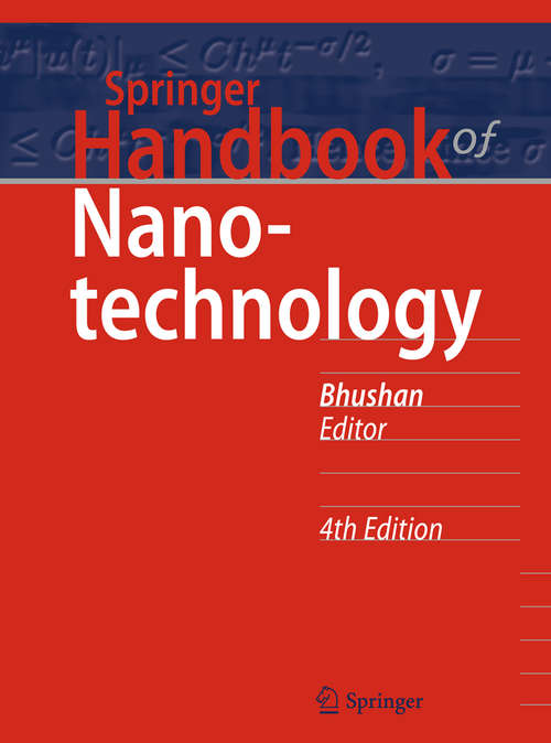 Book cover of Springer Handbook of Nanotechnology (4th ed. 2017) (Springer Handbooks)