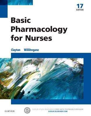 Book cover of Basic Pharmacology for Nurses (17th Edition) (PDF)