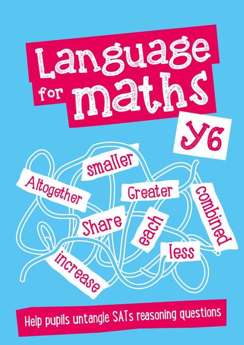 Book cover of Year 6 Language For Maths (PDF)