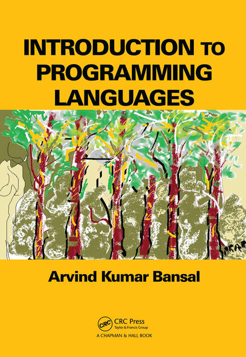 Book cover of Introduction to Programming Languages