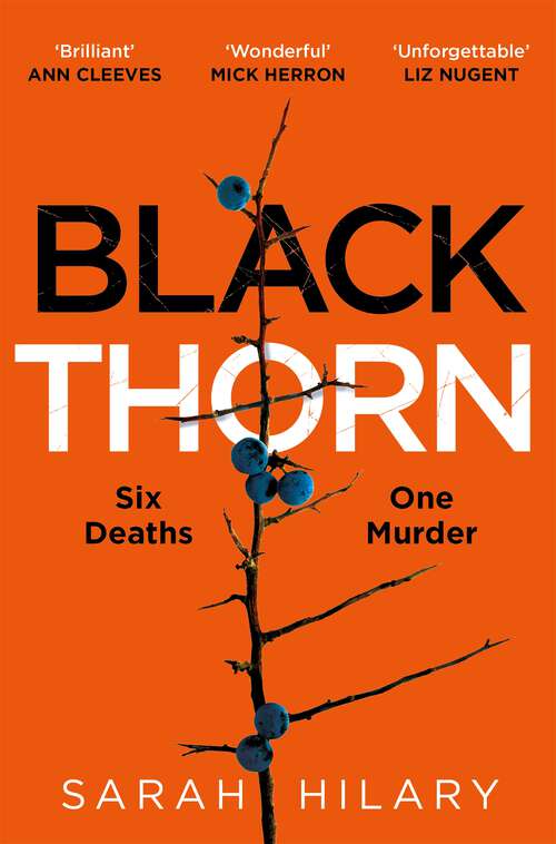 Book cover of Black Thorn: A slow-burning, multi-layered mystery about families and their secrets and lies