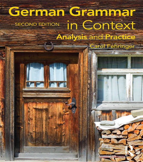 Book cover of German Grammar in Context, Second Edition