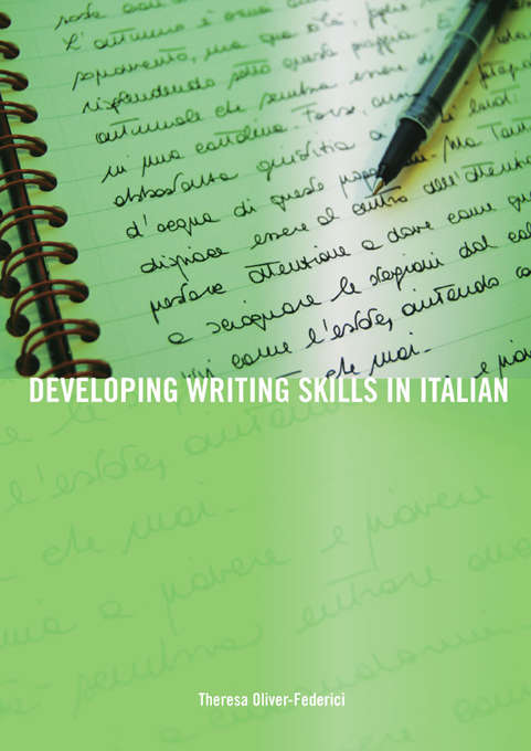 Book cover of Developing Writing Skills in Italian
