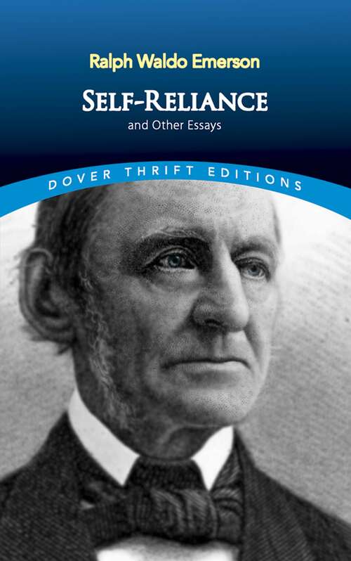 Book cover of Self-Reliance and Other Essays