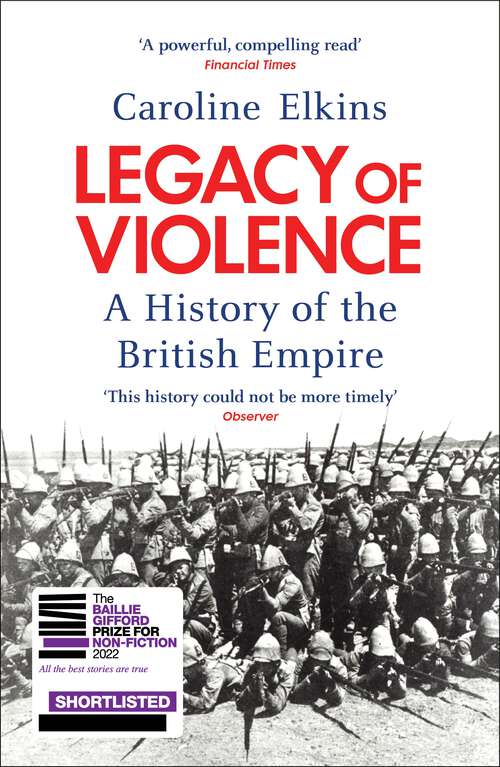 Book cover of Legacy of Violence: A History of the British Empire