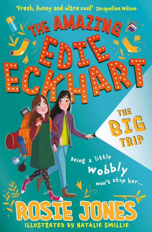 Book cover of The Big Trip: Book 2 (The Amazing Edie Eckhart #2)