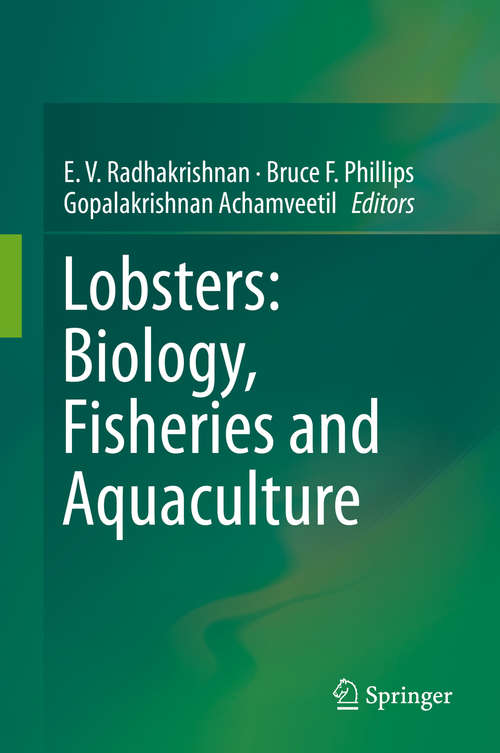 Book cover of Lobsters: Biology, Fisheries and Aquaculture (1st ed. 2019)