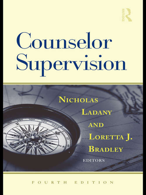 Book cover of Counselor Supervision (4)