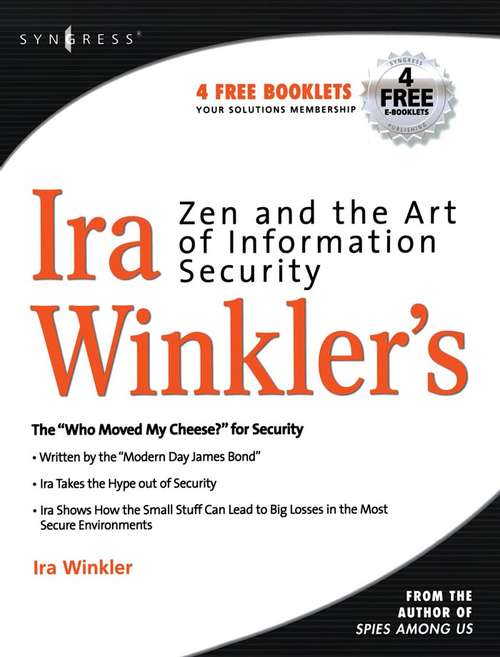 Book cover of Zen and the Art of Information Security