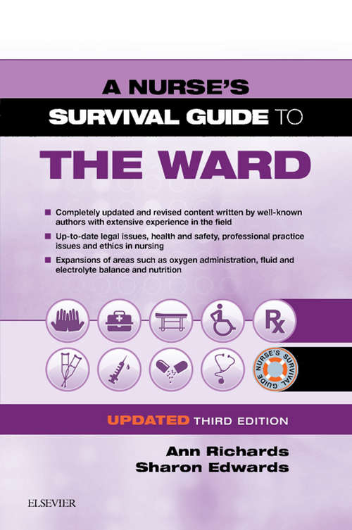 Book cover of A Nurse's Survival Guide to the Ward - Updated Edition E-Book (2) (A Nurse's Survival Guide)