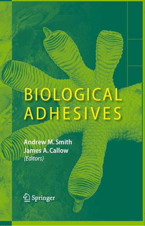 Book cover of Biological Adhesives (2006)