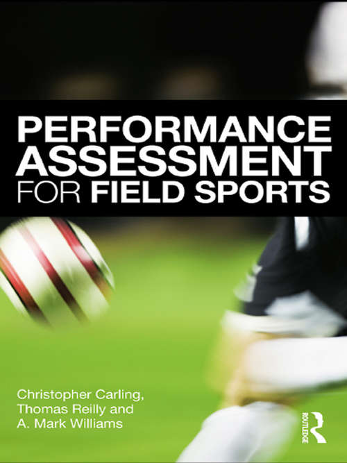 Book cover of Performance Assessment for Field Sports