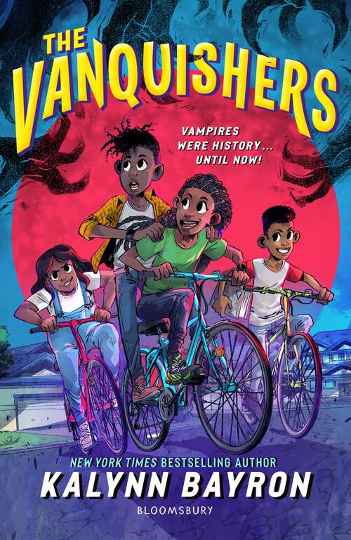 Book cover of The Vanquishers: the fangtastically feisty debut middle-grade from New York Times bestselling author Kalynn Bayron (The Vanquishers)